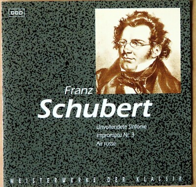 Franz Schubert - Meisterwerke der Klassik - Air Russe, Impromptu Nr.3 u.a. - CD