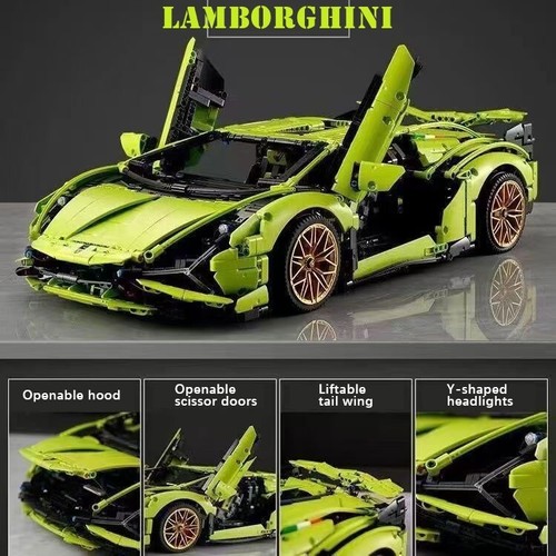 Technique Lamborghini Car Kit 1:8 – Collectible Engineering Toy Gift/Collectible - Picture 7 of 11