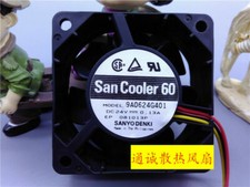 San Cooler 60 24V 0.13A 9A0624G401 6cm 6025 3-wire inverter Fan