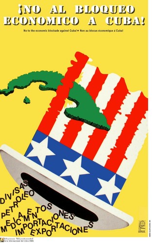 Poster politico.SET di 5. Propaganda di solidarietà cubana. Rivoluzione Fidel Castro - Foto 3 di 5