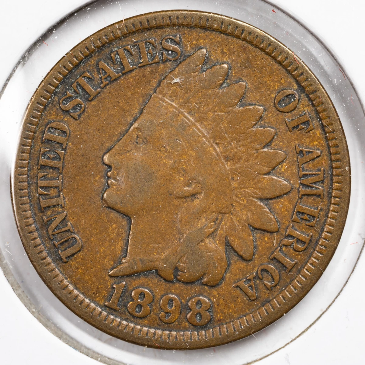 1898 年印第安人头小美分(1859-1909) | eBay