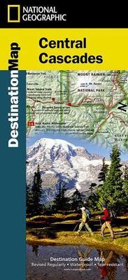 National Geographic Central Cascades Destination Touring Map and Guide