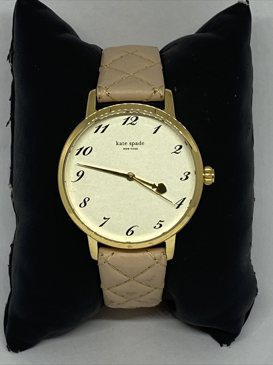 Kate Spade New York Metro 0785 Women Beige Leather Analog Dial Wrist Watch VK117 Kate Spade New York Metro 0785 Women main image 3