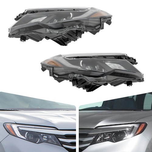 Pair Halogen Headlight For 2016-2020 Honda Pilot LX 17-20 Honda Ridgeline