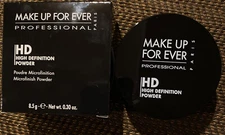 Make Up Forever HD Microfinish Face Powder NIB 8.5g net wt .30 oz