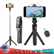 Universal 28" 40" Selfie Stick Tripod Stand for Cell Phone with Bluetooth Remote