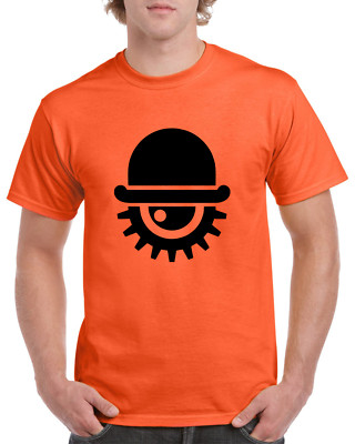 T-Shirt A CLOCKWORK ORANGE 2 DROOG Kubrick Kultfilm schwere Baumwolle alle Größen S-XL