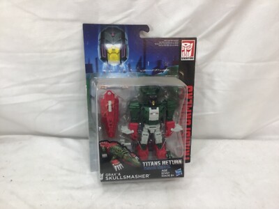 2016 Transformers Titans Return Skullsmasher Figure Deluxe Class Sealed MOC New
