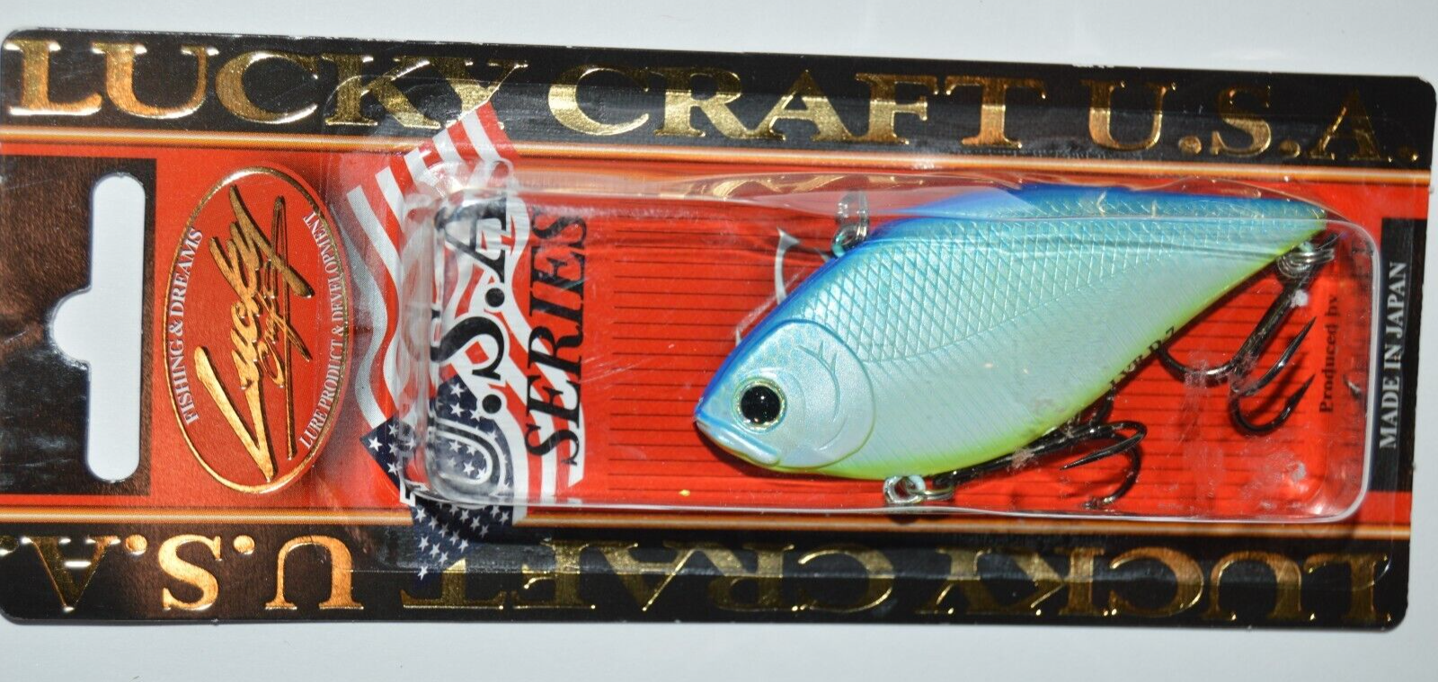 Esca Lucky Craft LVR D-10 – Vibration Bait Senza Labbra – 3,25 Pollici – Ghost Sunfish