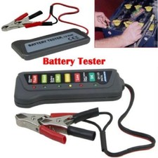 High Quality LED Digital Battery Alternator Tester For Car Motorcycle Trucks 12V