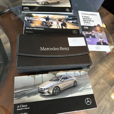 Mercedes Benz A220 A35 Amg Owner's Manual 2021  Book Set 21 Free Shipping OM752