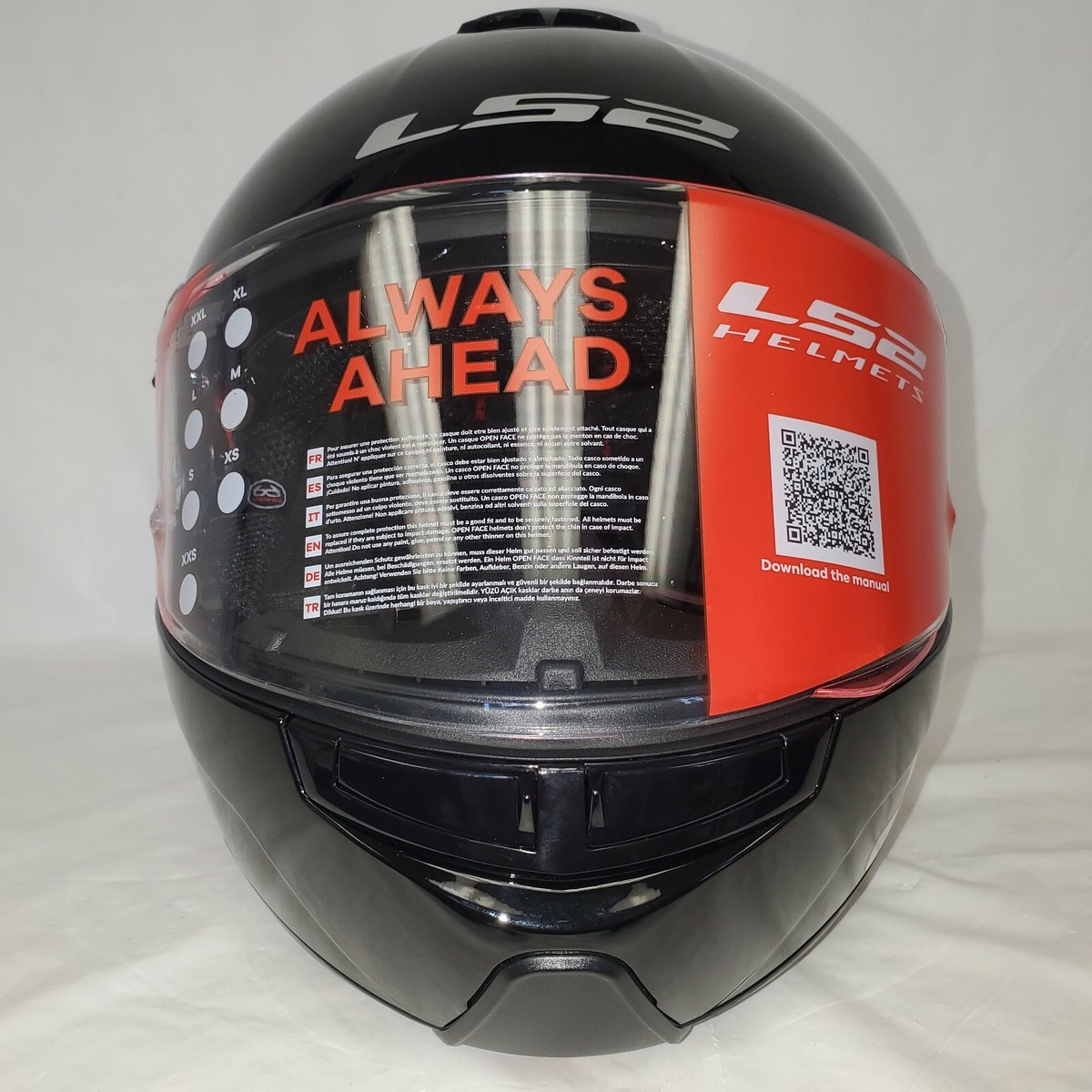 ls2 325 strobe helmet price LS2 Strobe Solid Modular Motorcycle Helmet Gloss Black - 2XL 325-1006 for  sale online