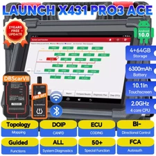 2025 LAUNCH X431 PRO3 ACE Car Diagnostic Scan Tool OBD2 Scanner Online Coding