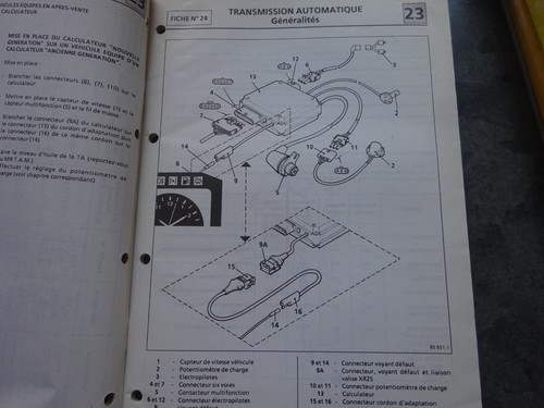 Renault Manual Repair Transmission Automatic Mr M 4/3 Manual NT 2061 - Picture 8 of 10