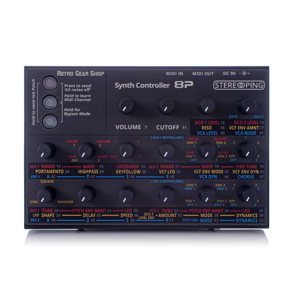 Stereoping CE-1 8P Midi Controller for Roland JX-8P JX8P Rare