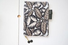 Hobonichi 2022 min  perhonen jardin Gray A5 Size Cover only