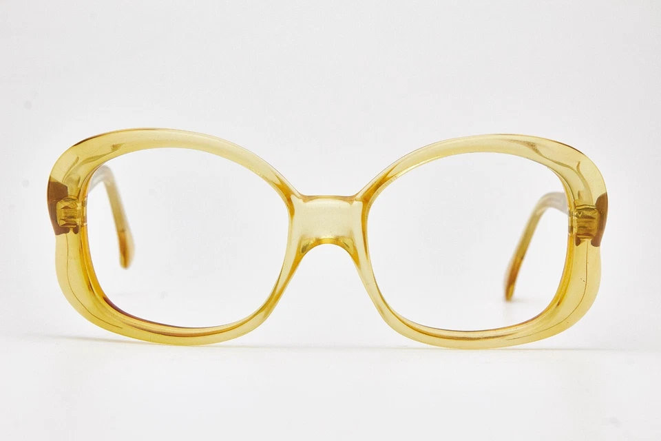 1970s vintage UNIQUE/RARE ROBERT MOREL PARIS butterfly chunky eyeglasses NELLY - Image 4 of 4