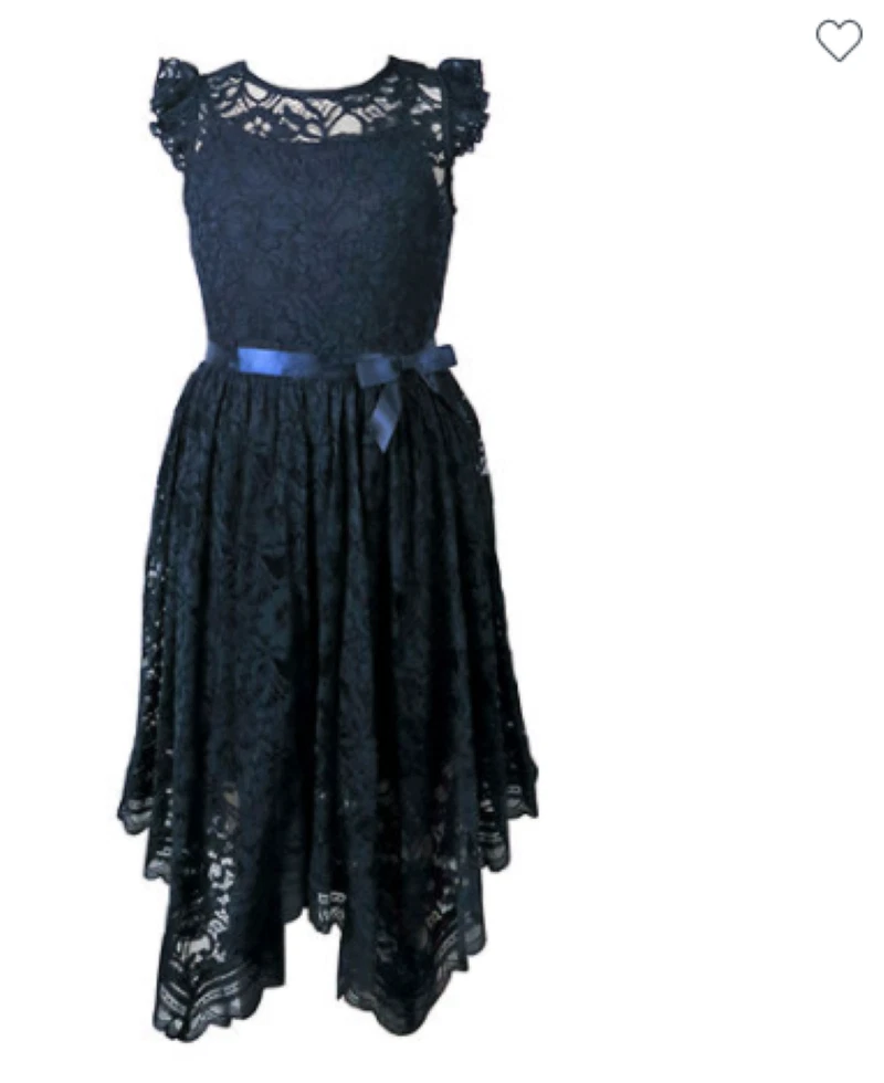 Lilt Little & Big Girls Short Sleeve Fit & Flare Dress