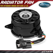 Radiator Fan Cooling Motor for Mitsubishi Mirage 2014 2015 1.2L 4-Blade 1355A302