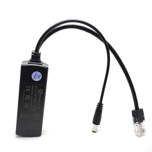 Active PoE Splitter Power Over Ethernet 48V to 12V 1A-2A IEEE802.3af Standard US