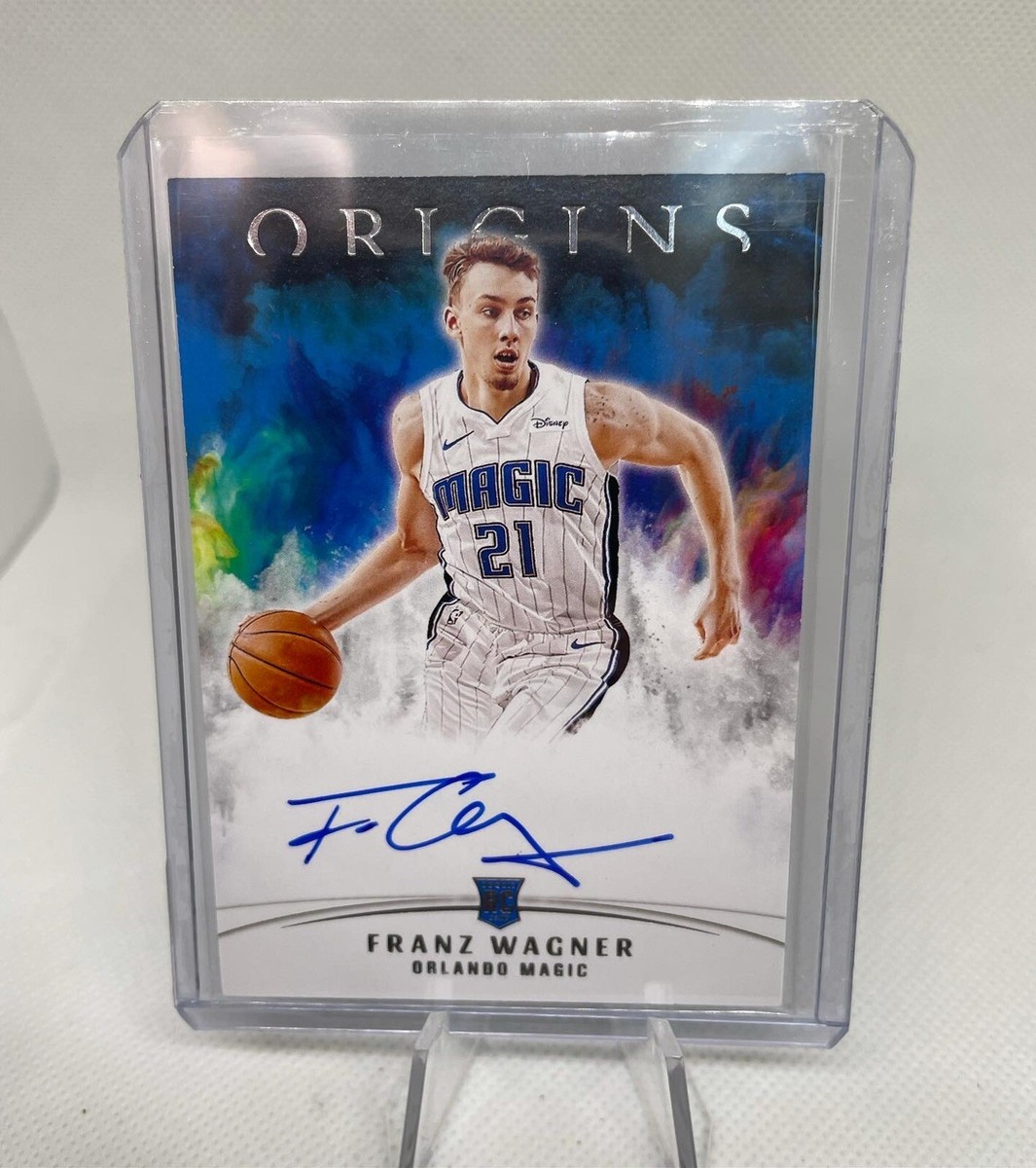 ヴァネロペ・フォジューズ トレーディングカード 2021-22 Panini Origins Franz Wagner Rookie Auto On Card Auto