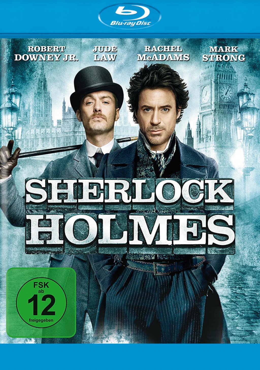 BLU-RAY SHERLOCK HOLMES - 2009 - ROBERT DOWNEY JR. + JUDE LAW - GUY RITCHIE *NEU - Bild 3