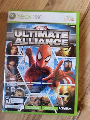 Xbox 360 Marvel Ultimate Alliance Game - Factory Sealed