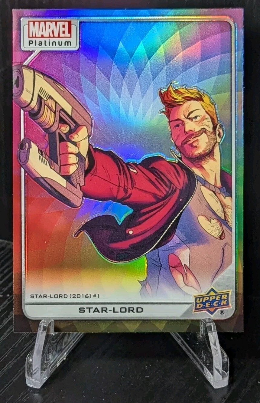 2023 Upper Deck Marvel Platinum STAR-LORD High Series Rainbow Color Wheel #116