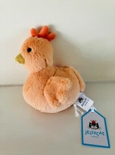 JELLYCAT I AM FLUFFY CHICKEN BRAND NEW WITH TAGS GENUINE F6CH