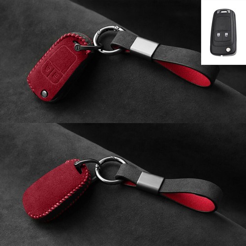 Full Suede CoveredKey Fob Remote Protector Holder Cover Case For Holden Cruze - Picture 6 of 9