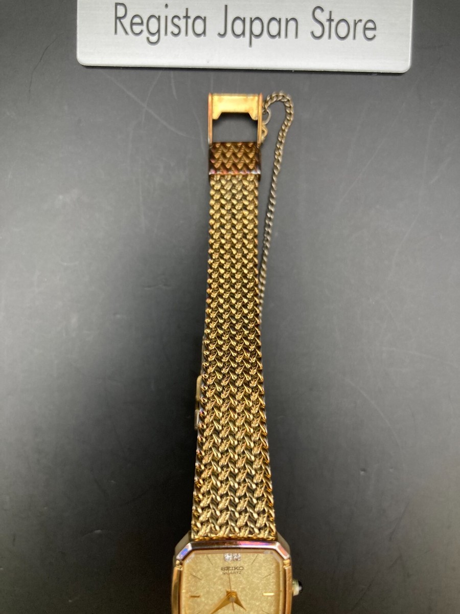 N Mint/New Batt] SEIKO Exceline 7321-5910 Ladies Vintage