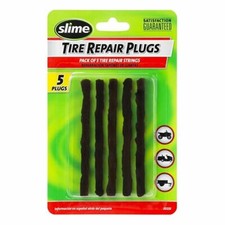 Set Di 5 Meches Nere Per Riparazione Di Pneumatici Slime