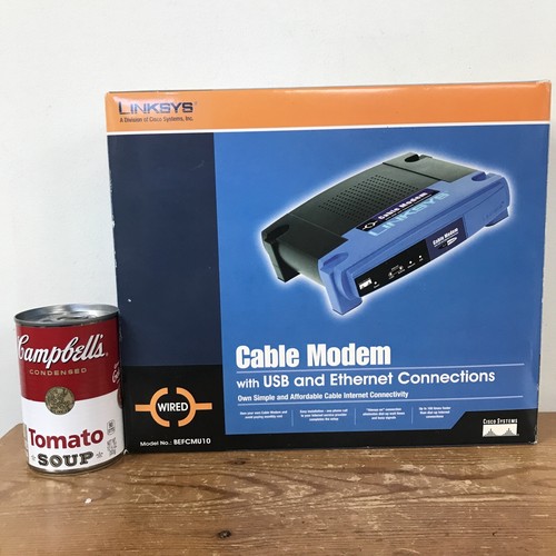Linksys BEFCMU10 Cable Modem With USB & Ethernet Connections - Picture 8 of 8