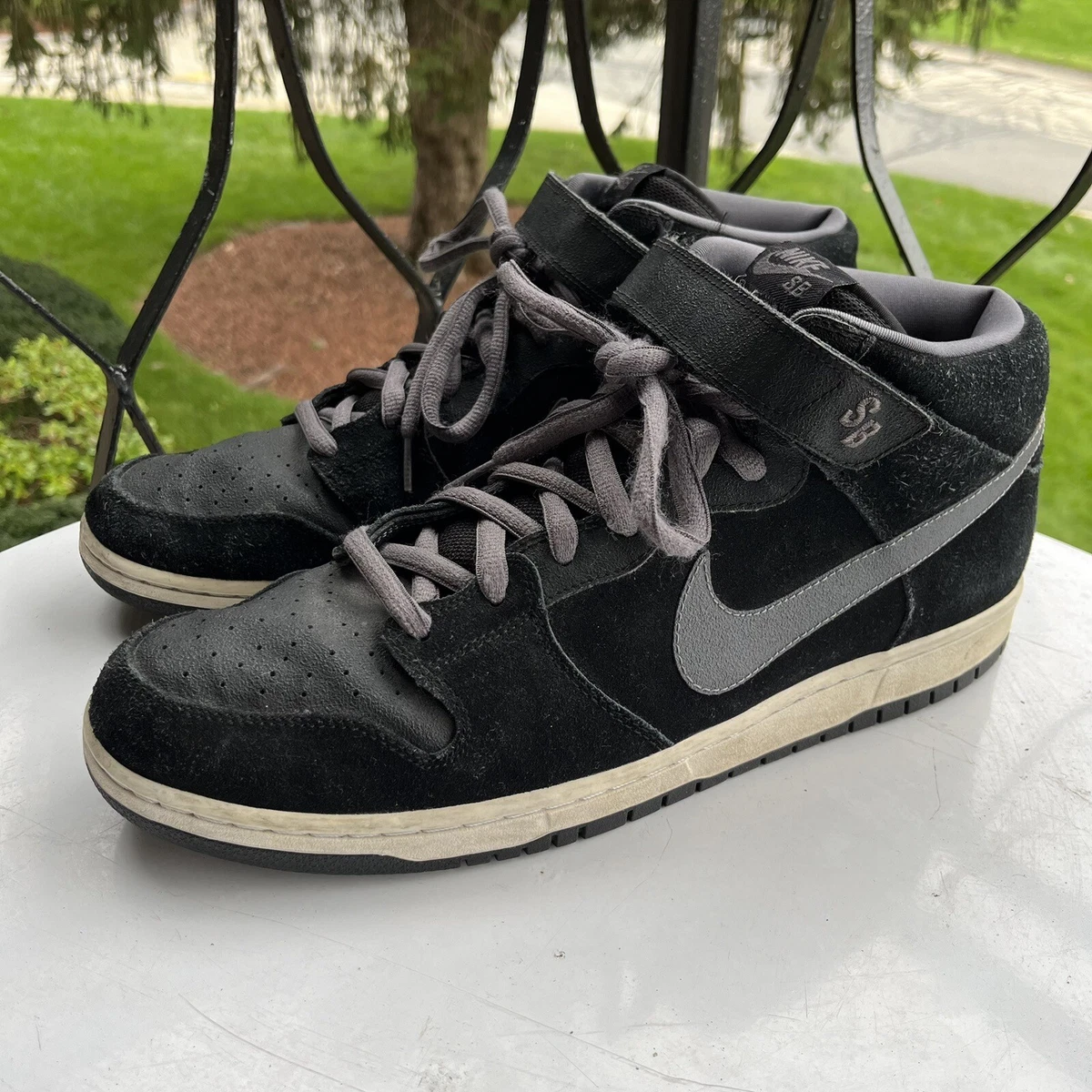 Nike SB Dunk Pro Mid Griptape with Strap 314383 014 Skateboarding Men s Size 15