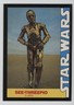 1977 Wonder Bread Star Wars Food Issue See-Threepio C-3PO #7