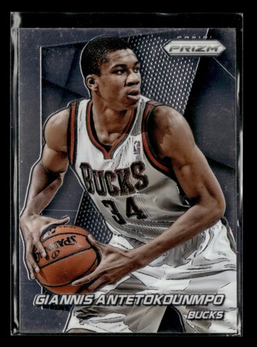 Giannis Antetokounmpo 2014-15 Panini Prizm Basketball #73 Milwaukee Bucks [jm276