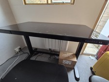 FlexiSpot Comhar Electic All-in-One Standing Desk - Black