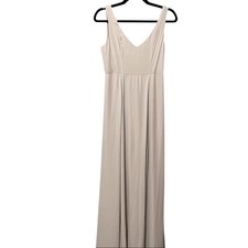 Show Me Your Mumu Bone Sleeveless Maxi Bridesmaid Dress Womens S Formal Dressy