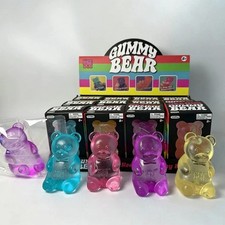 Nee Doh Gummy Bear Purple Super Squishy Stress Relief Sensory Fidget Toy 3