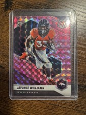 2021 Panini Mosaic -  Javonte Williams #315 Camo Pink Mosaic Prizm (RC)