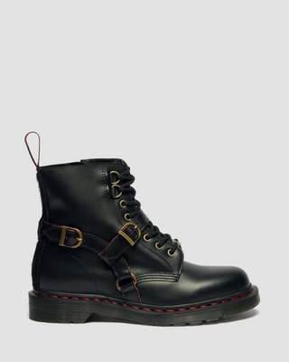 #ad #ad Dr. Martens 1460 Year Of The Horse Leather Boots Limited Edition Shoes Black $349.54