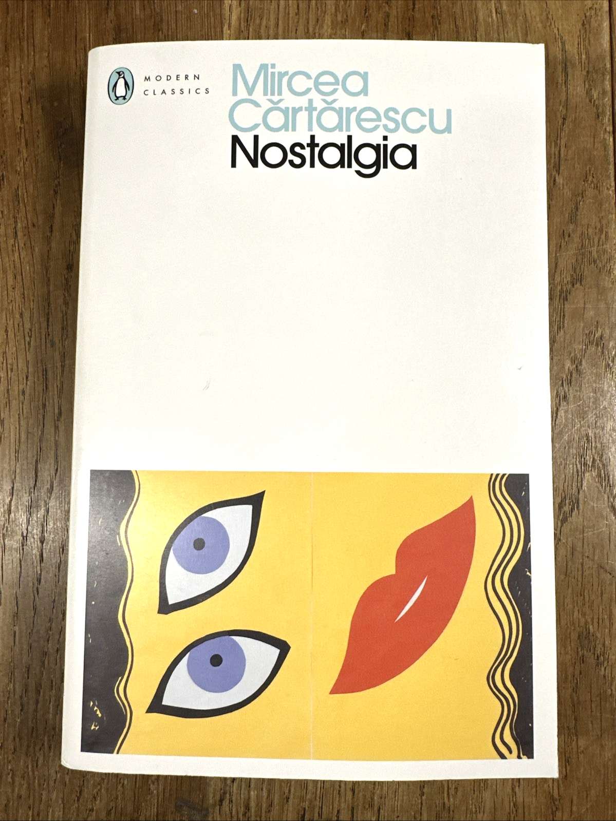Nostalgia by Mircea Cartarescu SIGNED 2021 UK Penguin Modern Classics PB