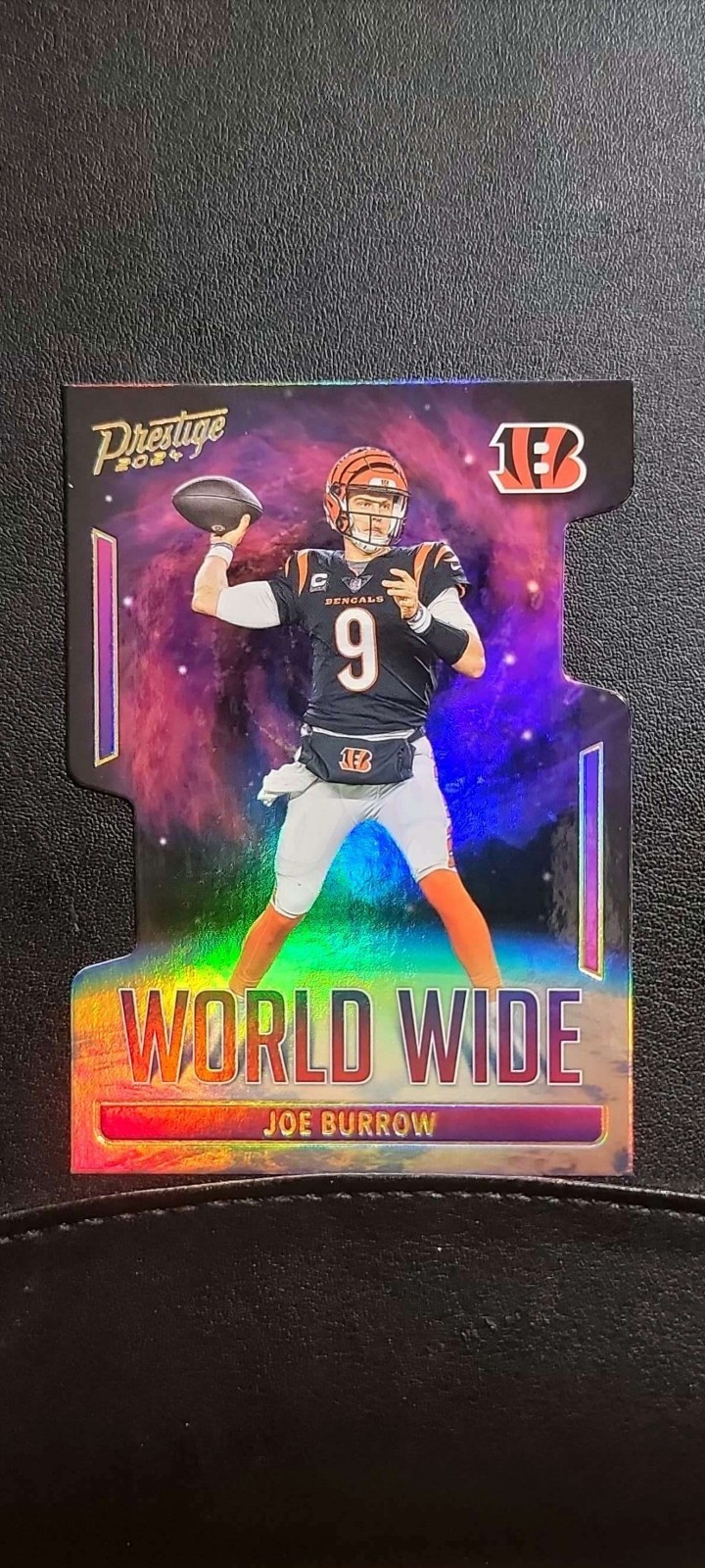 2024 Prestige World Wide Die Cut Joe Burrow   SSP Case Hit!!!