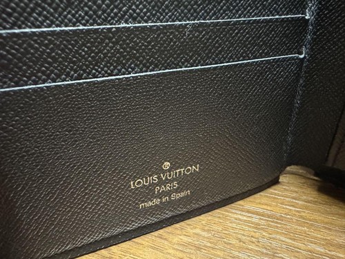 Portafoglio Louis Vuitton Damier nero bifold - Foto 5 di 11