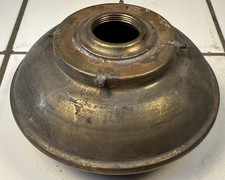 Early Vintage Ford Era Lantern Light Lamp Brass Bottom Tank Old Car Truck Auto