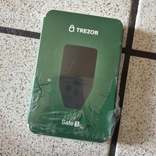 TREZOR SAFE 3 Passphrase Secure Element Crypto Hardware Wallet Cosmetic Black