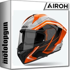 AIROH HELMET FULL-FACE MOTORBIKE MXW32 MATRYX WIDE ORANGE GLOSS SZ. XL