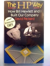 The HP Way: How Bill Hewlett and I Built Our Company - hardcover Packard, Da...