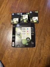 GENUINE NEW HP 920XL Ink Cartridge 4-Pack for Officejet 6000 6500 7000 7500