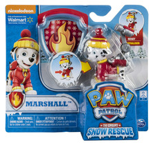 Paw Patrol Marshall The Great Snow Rescue Figure Spin Master Nickelodeon  NEW